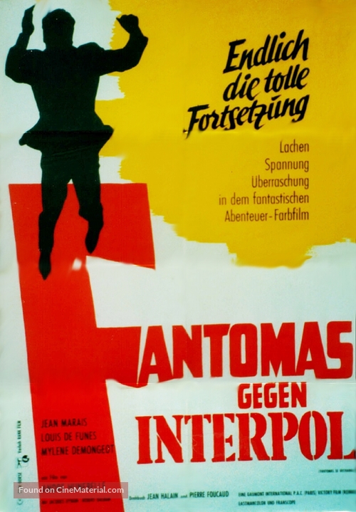 Fant&ocirc;mas se d&eacute;cha&icirc;ne - German Movie Poster