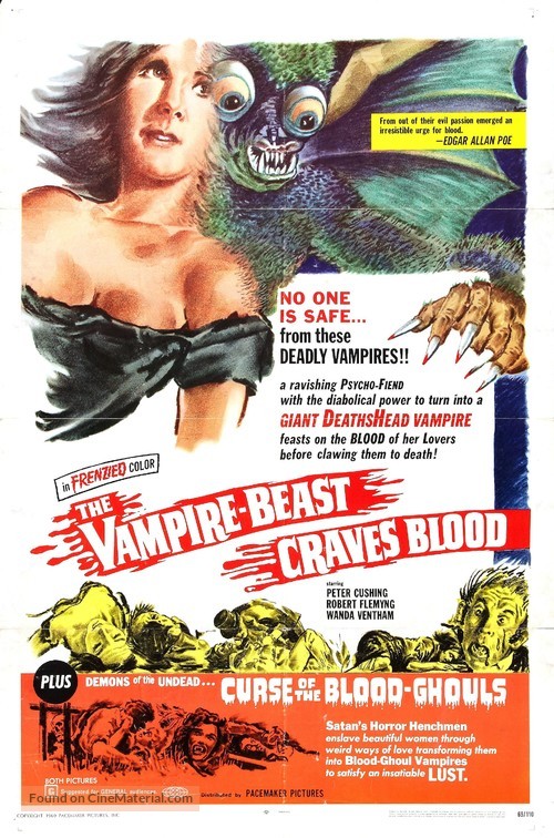 La strage dei vampiri - Combo movie poster