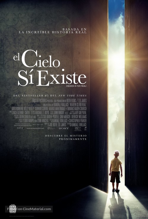 Heaven Is for Real - Argentinian Movie Poster