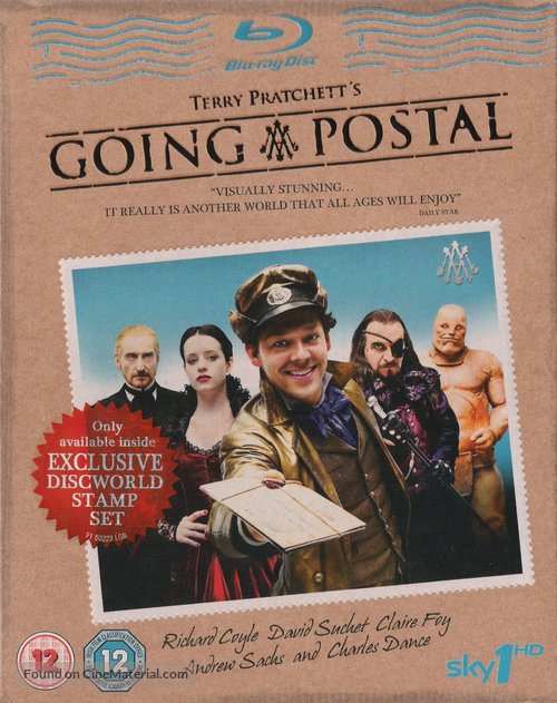 Going Postal - Irish Blu-Ray movie cover