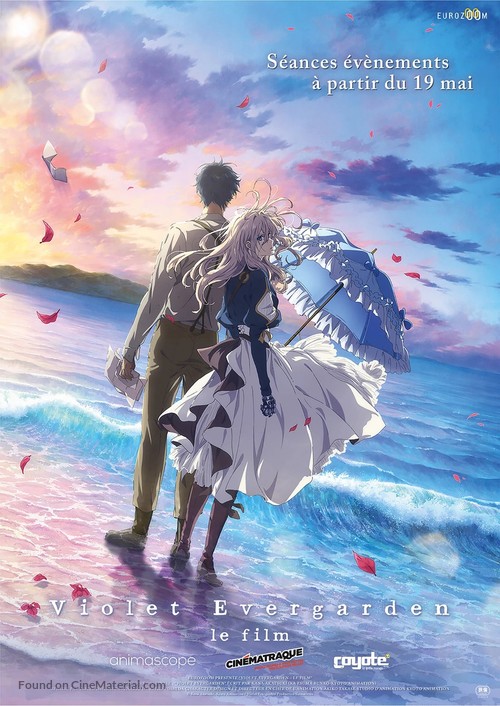 Gekijouban Violet Evergarden - French Movie Poster