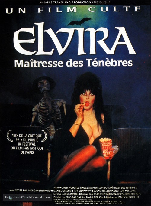 Elvira, Mistress of the Dark - French Movie Poster