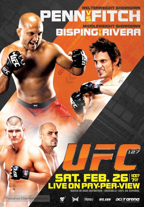 UFC 127: Penn vs. Fitch - Movie Poster