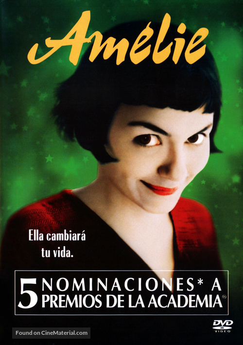 Le fabuleux destin d&#039;Am&eacute;lie Poulain - Argentinian DVD movie cover