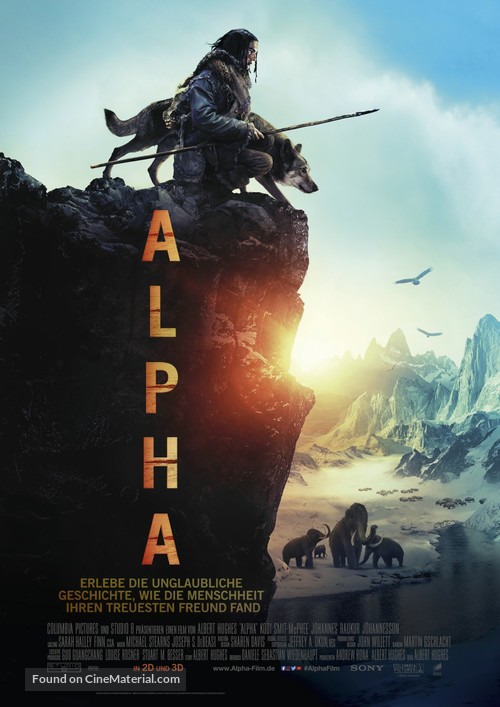 Alpha - German Movie Poster