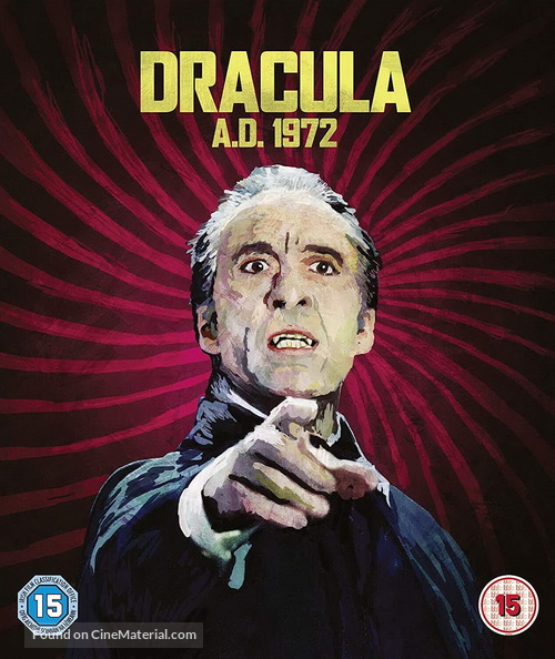 Dracula A.D. 1972 - British Movie Cover