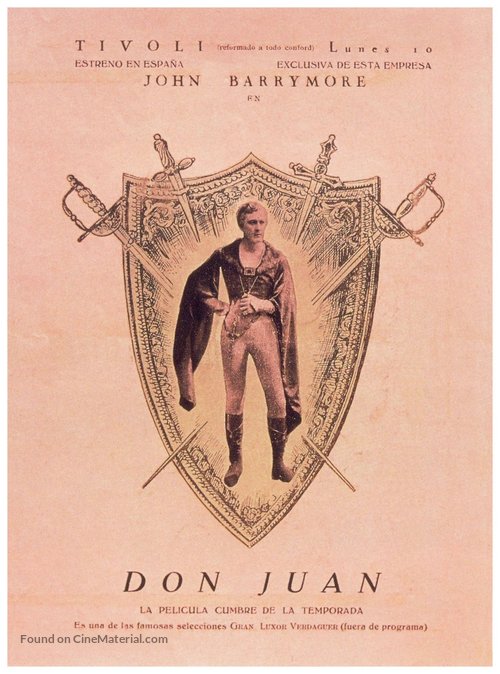 Don Juan - Spanish Movie Poster