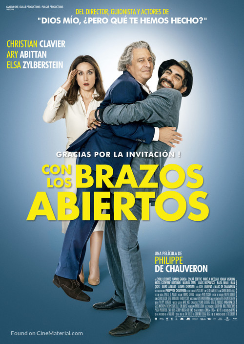 &Agrave; bras ouverts - Spanish Movie Poster