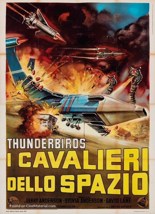 Thunderbirds Are GO - Italian Movie Poster