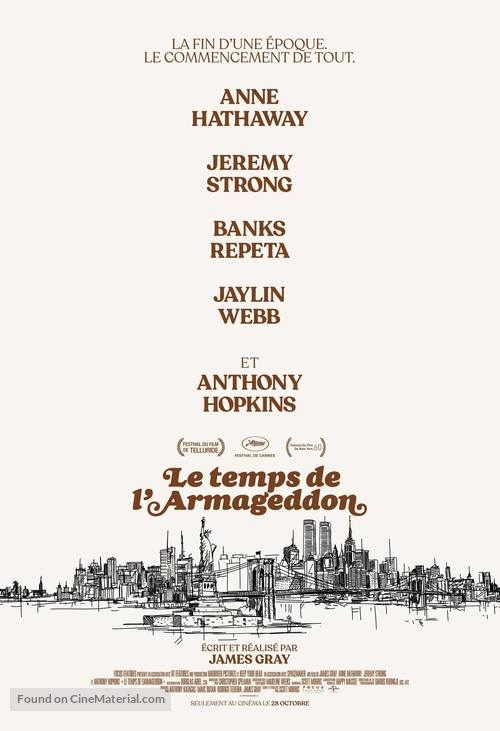 Armageddon Time - Canadian Movie Poster