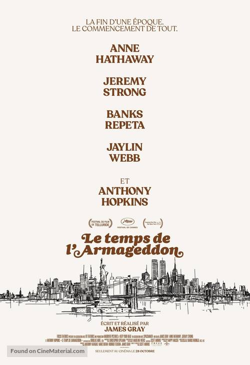 Armageddon Time - Canadian Movie Poster