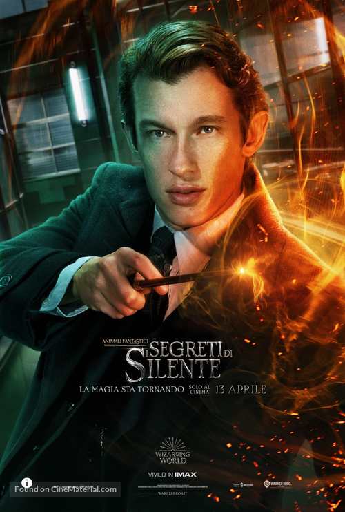 Fantastic Beasts: The Secrets of Dumbledore - Italian Movie Poster