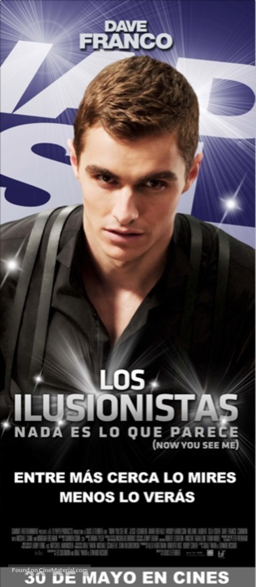 Now You See Me - Chilean Movie Poster
