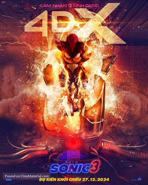 Sonic the Hedgehog 3 - Vietnamese Movie Poster