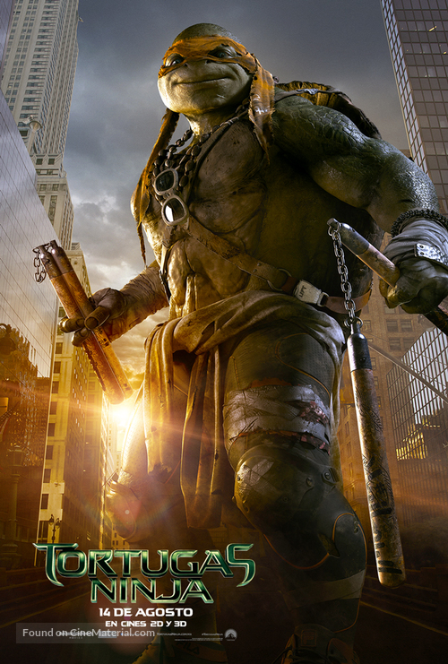 Teenage Mutant Ninja Turtles - Argentinian Movie Poster