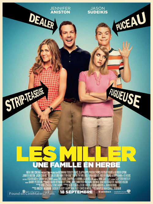 We&#039;re the Millers - French Movie Poster