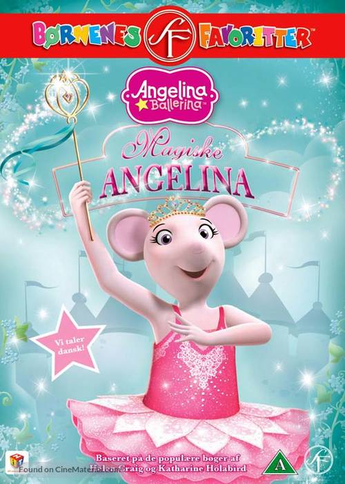 Angelina Ballerina: Ballerina Princess - Danish DVD movie cover