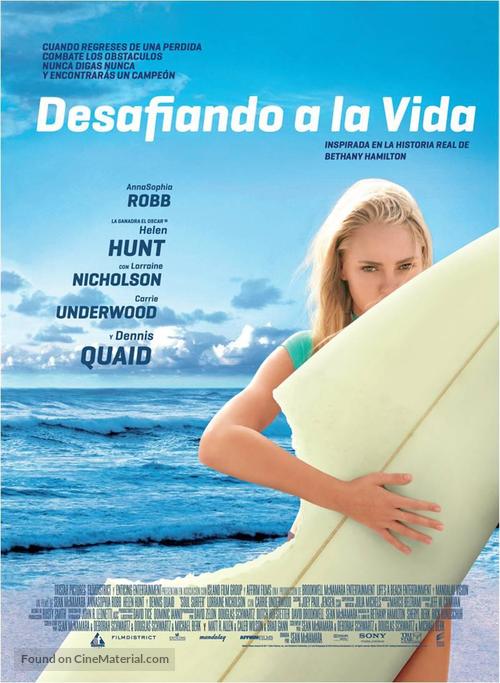 Soul Surfer - Mexican Movie Poster