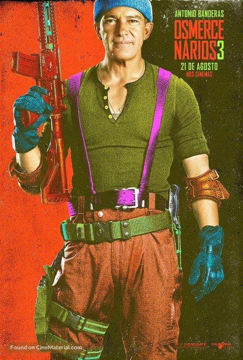 The Expendables 3 - Brazilian Movie Poster