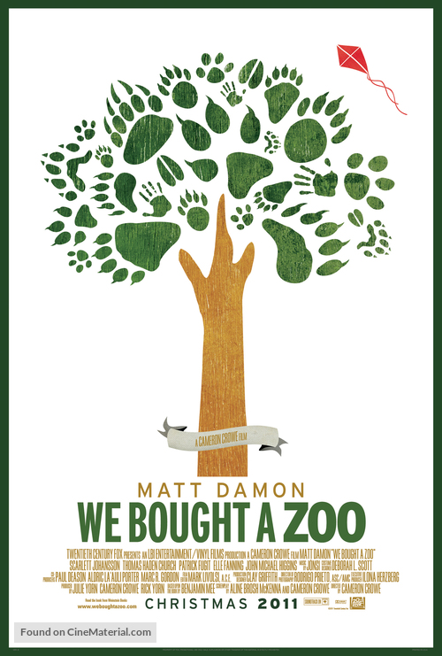 We Bought a Zoo - Movie Poster