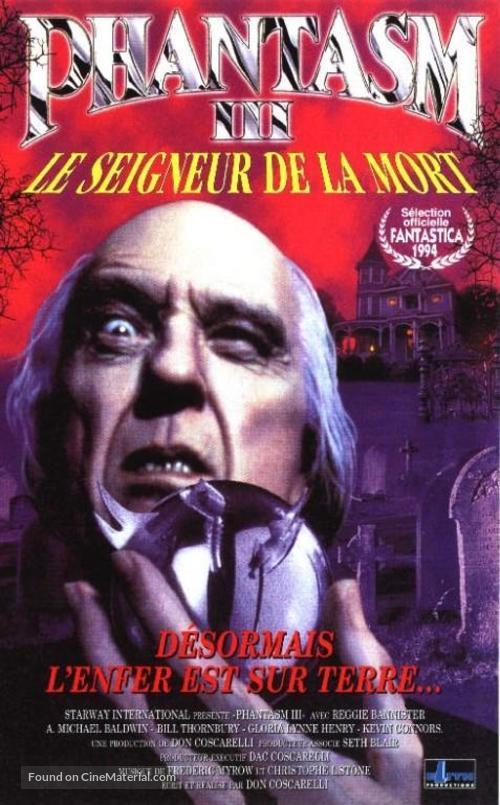 Phantasm III: Lord of the Dead - French Movie Cover