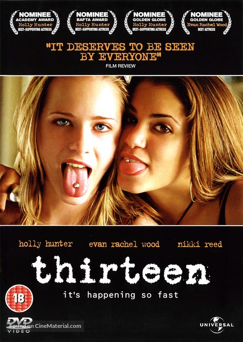 Thirteen - British Movie Cover
