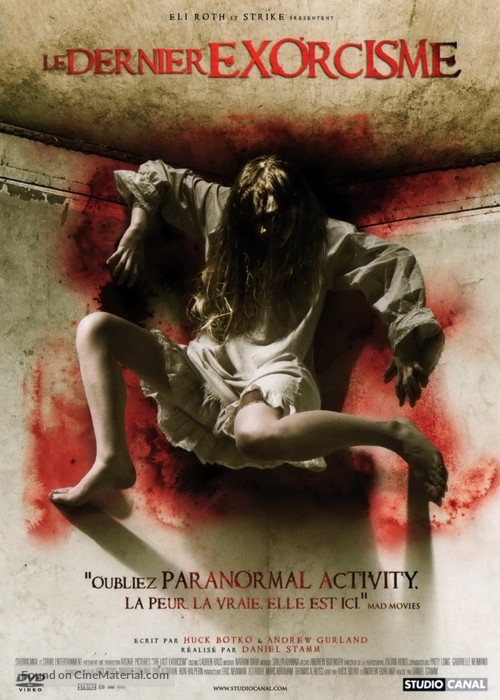 The Last Exorcism - French DVD movie cover