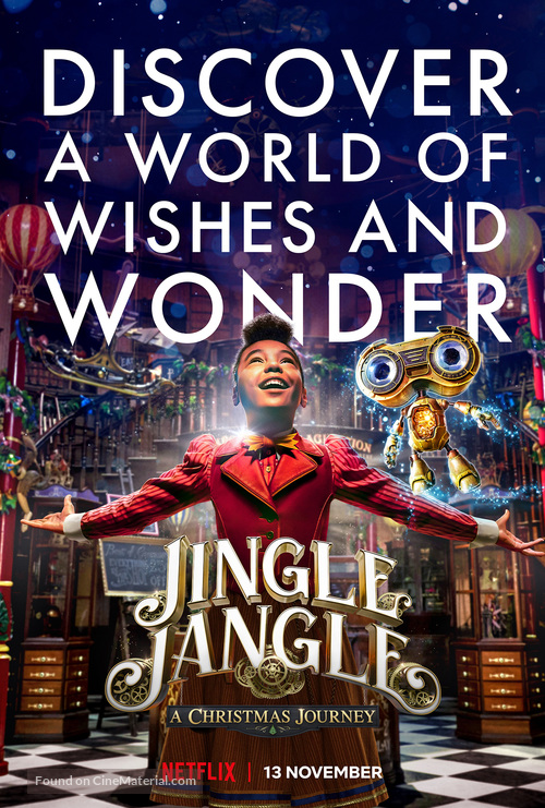 Jingle Jangle: A Christmas Journey - British Movie Poster