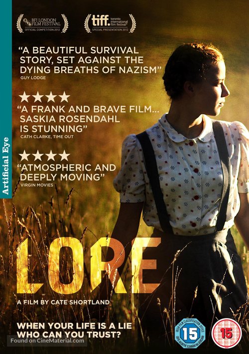 Lore - British DVD movie cover