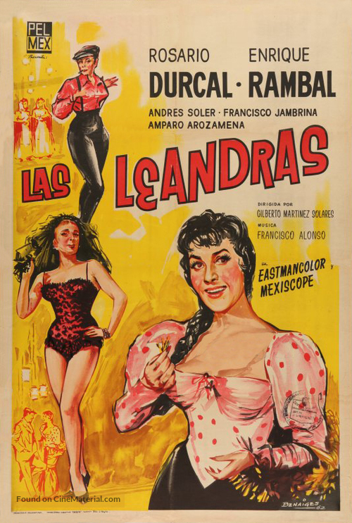 Las leandras - Mexican Movie Poster