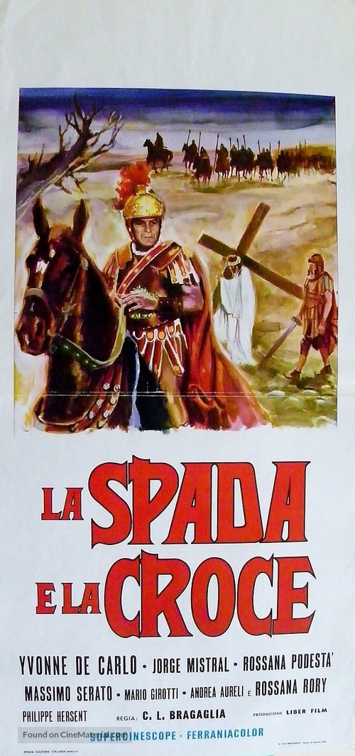 La spada e la croce - Italian Movie Poster