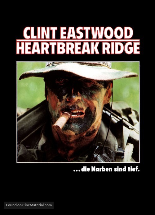 Heartbreak Ridge - German Movie Poster