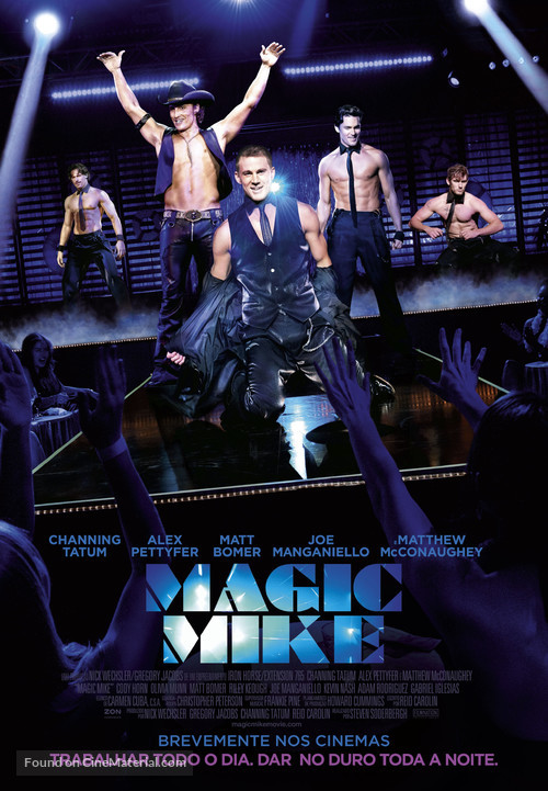 Magic Mike - Portuguese Movie Poster
