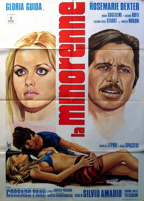 La minorenne - Italian Movie Poster