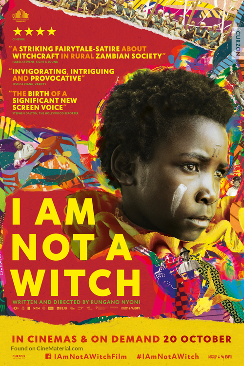 I Am Not a Witch - British Movie Poster