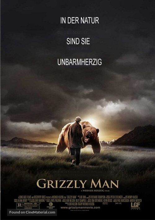 Grizzly Man - German Movie Poster