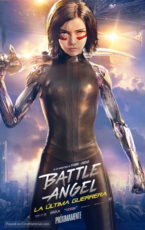 Alita: Battle Angel - Argentinian Movie Poster