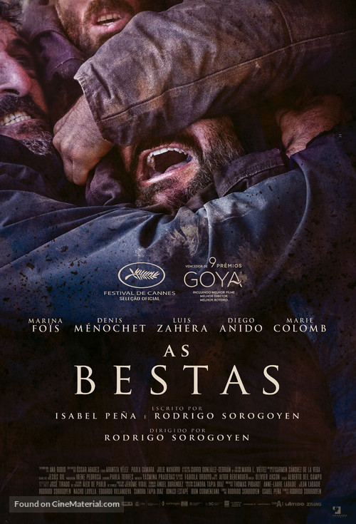 As bestas - Brazilian Movie Poster