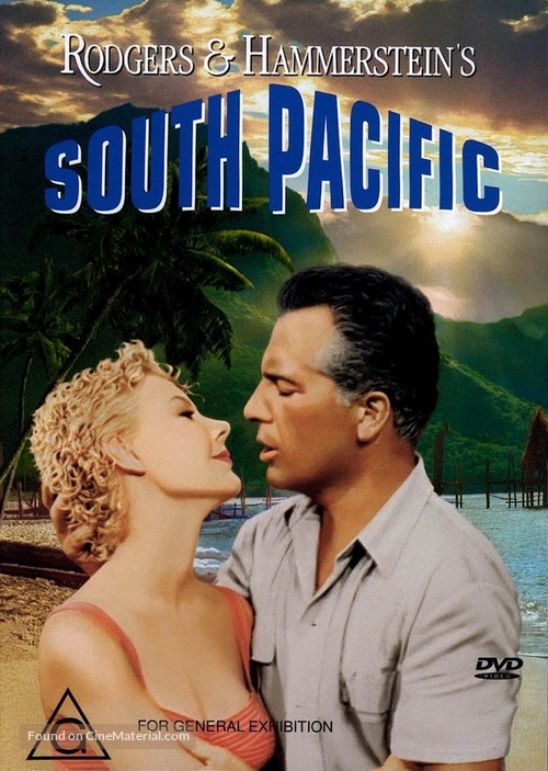 South Pacific - Australian DVD movie cover