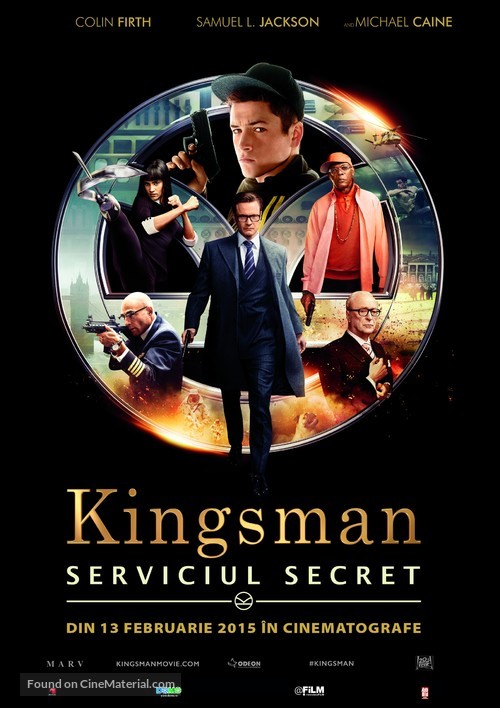 Kingsman: The Secret Service - Romanian Movie Poster