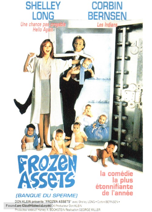 Frozen Assets - French VHS movie cover