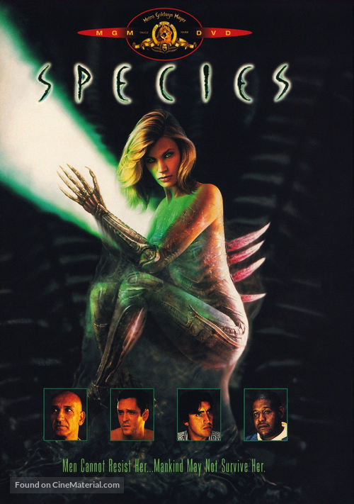 Species - DVD movie cover