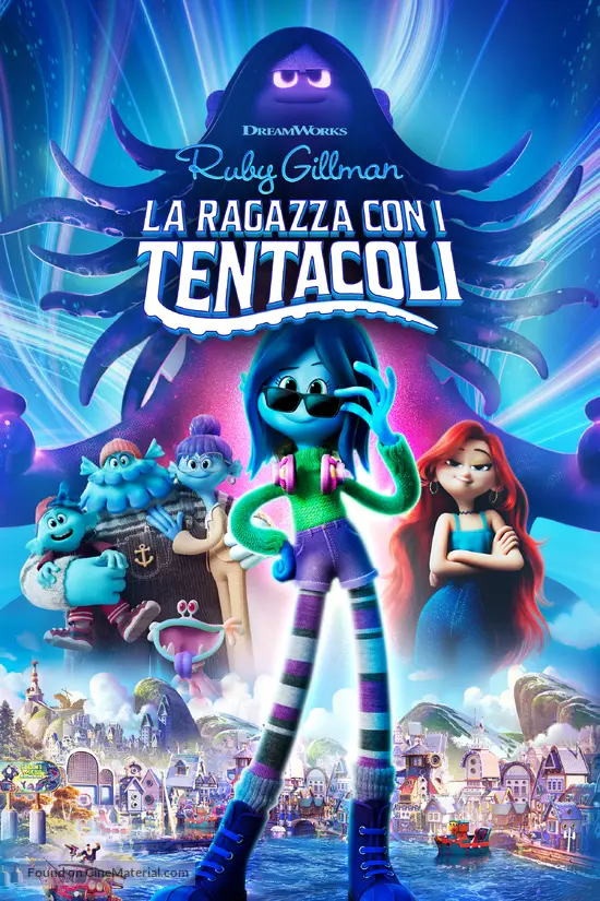 Ruby Gillman, Teenage Kraken - Italian Video on demand movie cover