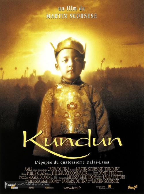 Kundun - French Movie Poster