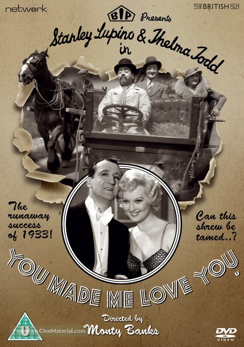You Made Me Love You - British DVD movie cover