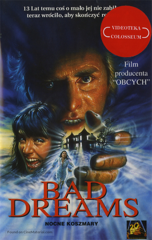 Bad Dreams - Polish VHS movie cover