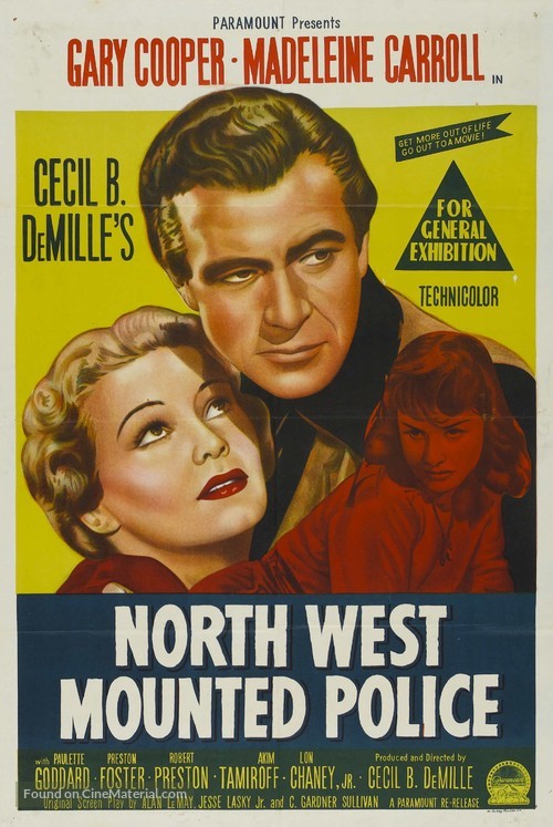 North West Mounted Police - Australian Movie Poster