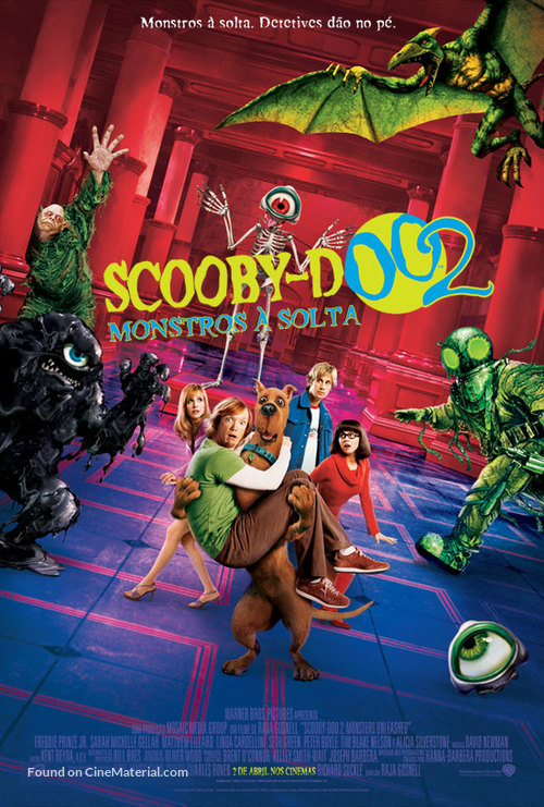 Scooby Doo 2: Monsters Unleashed - Brazilian Movie Poster
