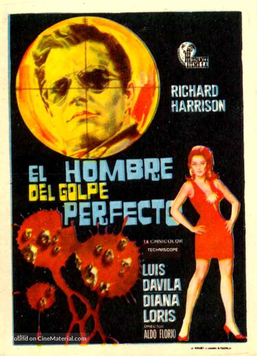 L&#039;uomo del colpo perfetto - Spanish Movie Poster