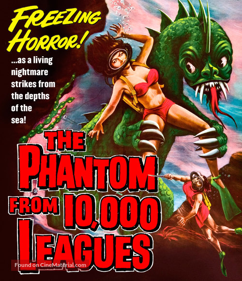 The Phantom from 10,000 Leagues - Blu-Ray movie cover